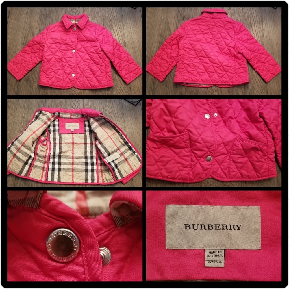 Burberry Lightweight Diamond Quilted Jacket